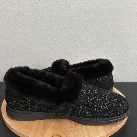 Skechers Cozy Lite Sparkle Knit Slippers - Sweet Walk - Picture 4 of 7